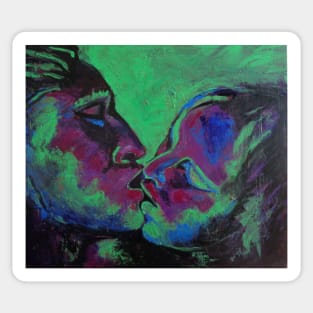 Lovers - Kiss In The Night Club Sticker